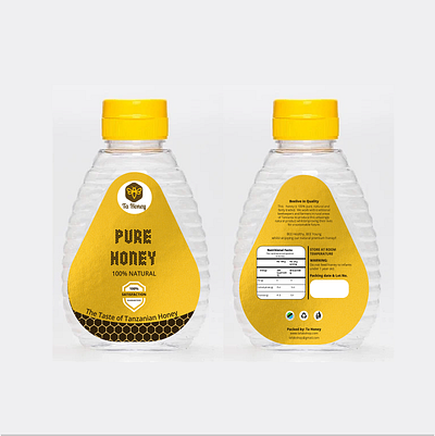 Food label and package design- Honey label design box design box package design branding design food packaging graphic design illustration label design logo product package design