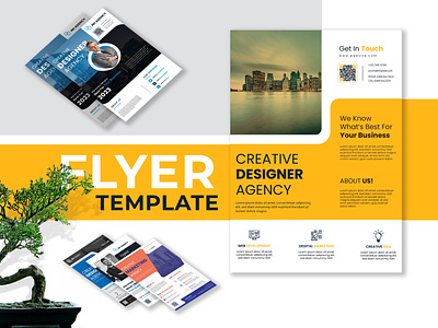 Corporate Agency Flyer Template advertisement branding corporate design design flyer flyer design graphic design illustration invatoagency landing page marketing mockups poster advertisement poster design poster templates social media social poster templates themes ui