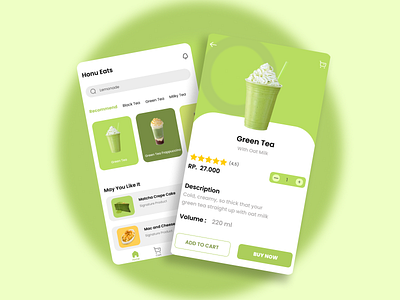 Honu Eats - Cafe Order App app ui