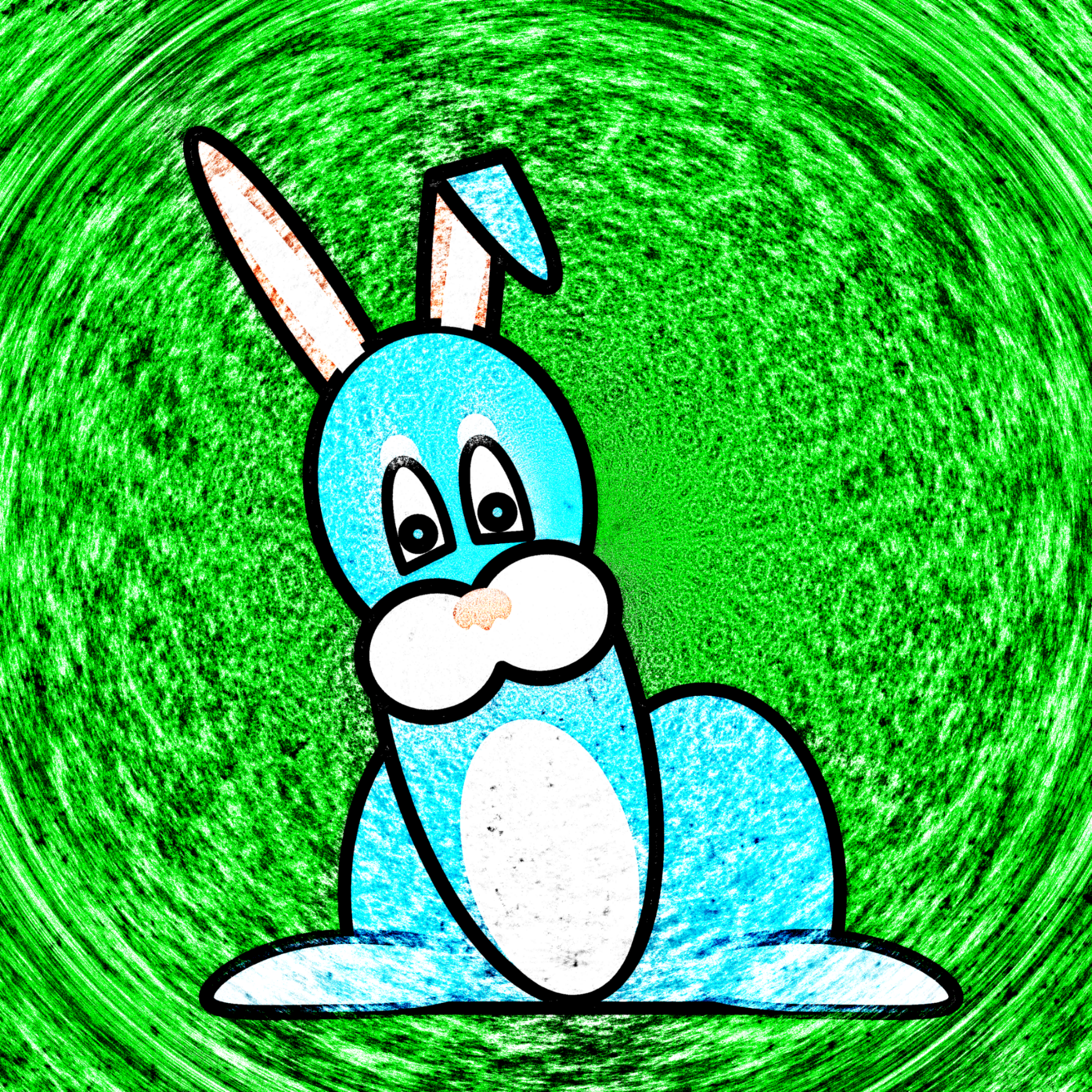 Bunnah Fail! bunnah bunny doodle illustration noise shunte88 vector