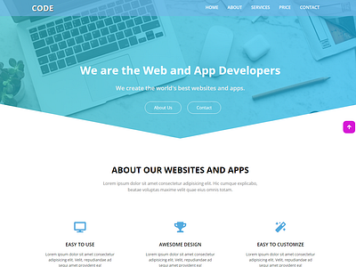 Website for Developers and Designers. CODE. css3 design html css javascript html5 javascript ui ux web design web development website design website development