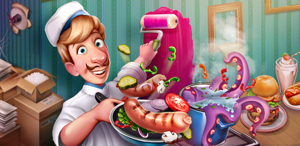 Casual Game Splash Art casual game character design design game art graphic design illustration photoshop