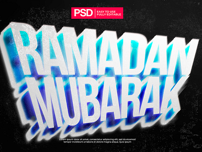 Aesthetic Ramadan Editable Text Effect font style islamic text photoshop ramadan ramadan font ramadan kareem ramadan text effect text effect typography