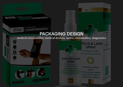 Medical Packaging and Catalogue design