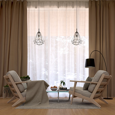 Cozy Home 3d 3dmodeling 3drendering 3dsmax design photoshop rendering visualization vray