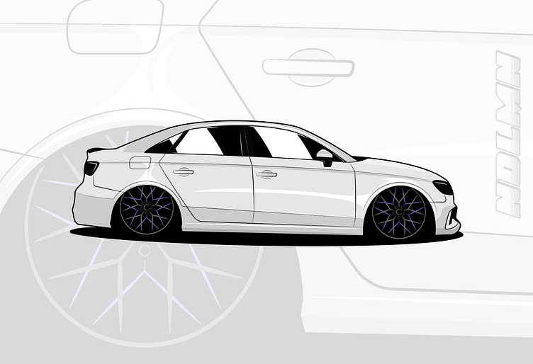 Audi A3 • Hre Ff10 By Alina Nudelman On Dribbble