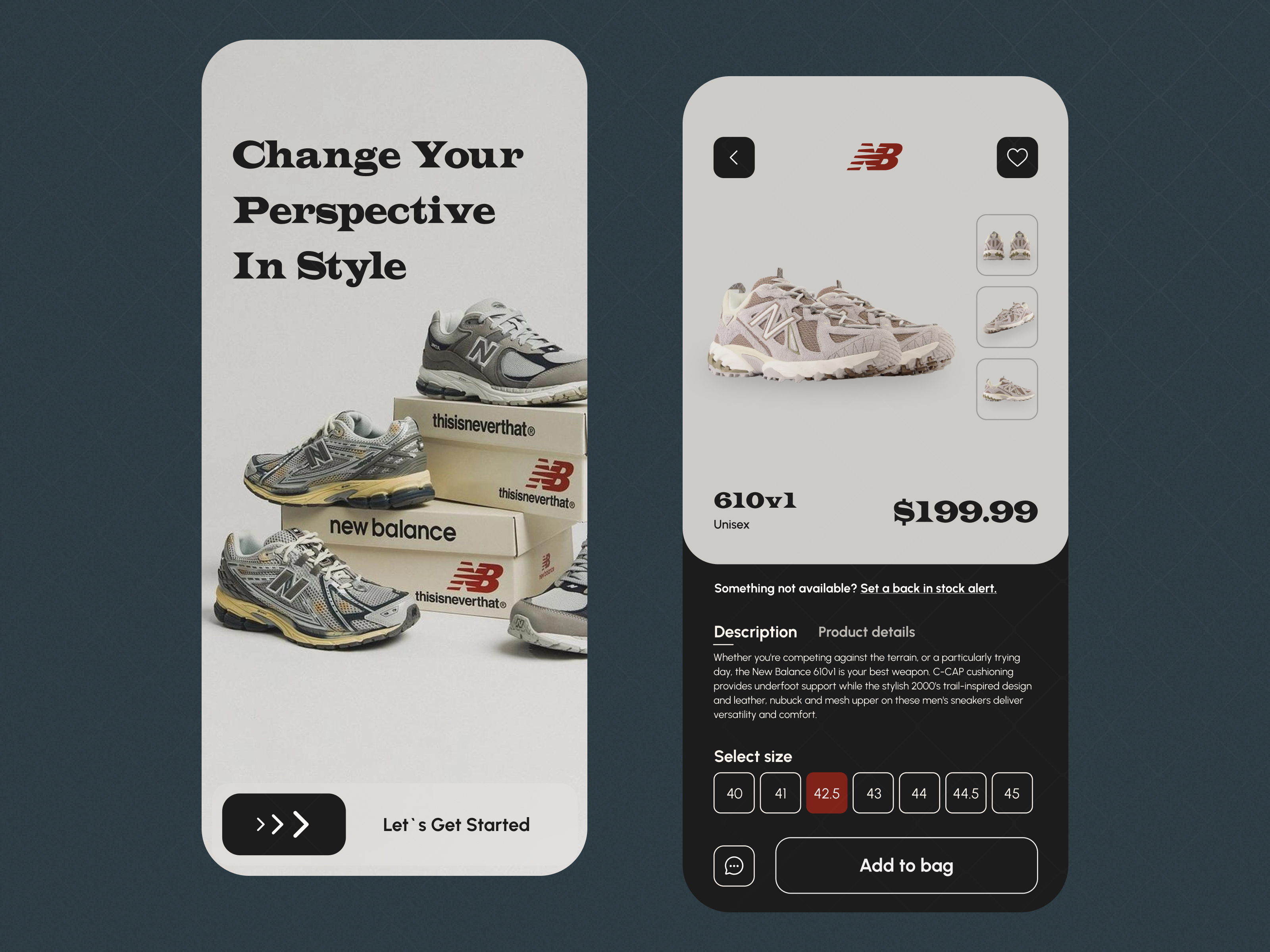 New Balance Mobile App by Edgar Manukiani on Dribbble