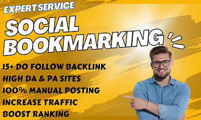 I am a Digital Creator, I will help you on social bookmarking canva