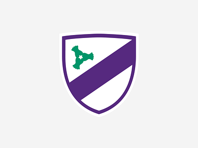 Football Logo amblem art branding creative crest design emblem football graphic hazelnut icon logo nut purple shield soccer yasin demirkale