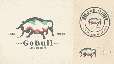 GoBull business logo design branding business logo company logo design graphic design illustration logo logo design modern logo vector vintage