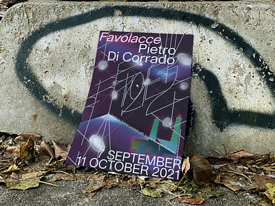 Favolacce Exhibition Poster: A Contemporary Look art design experimental graphic design lettering poster