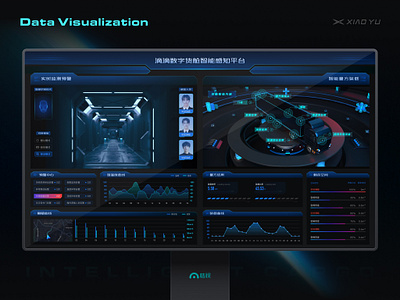DIDI Intelligent Cargo Data Visualization animation big screen data data visualization design digital product design ui ux visualization web