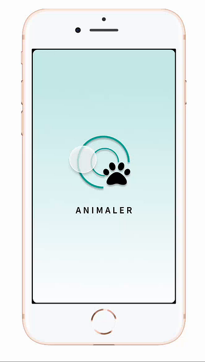 ANIMALER app application figma ios motion graphics product design prototype ui