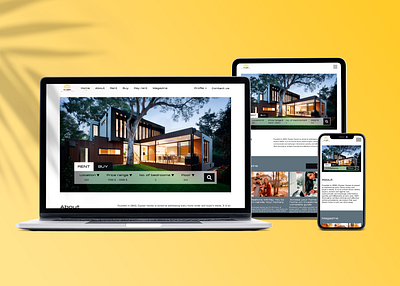 Elysian Homes - UI/UX Design | Responsive Web design apartments design realestate responsiveweb ui uiux uiuxdesign ux