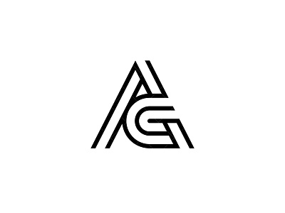 AG Logo a ag ag logo ag monogram branding design g ga ga logo ga monogram icon identity illustration lettermark logo logo design logotype minimalist monogram typography