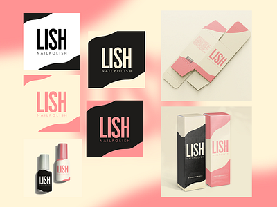 LISH By Sarah branding de design graphic design illustration logo typography vector