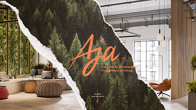 Aja — Website presentation digital motion graphics ux ui design website
