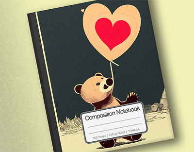 Cover of Bear With Love Balloon 2d art artwork branding conanjett concept design illustration