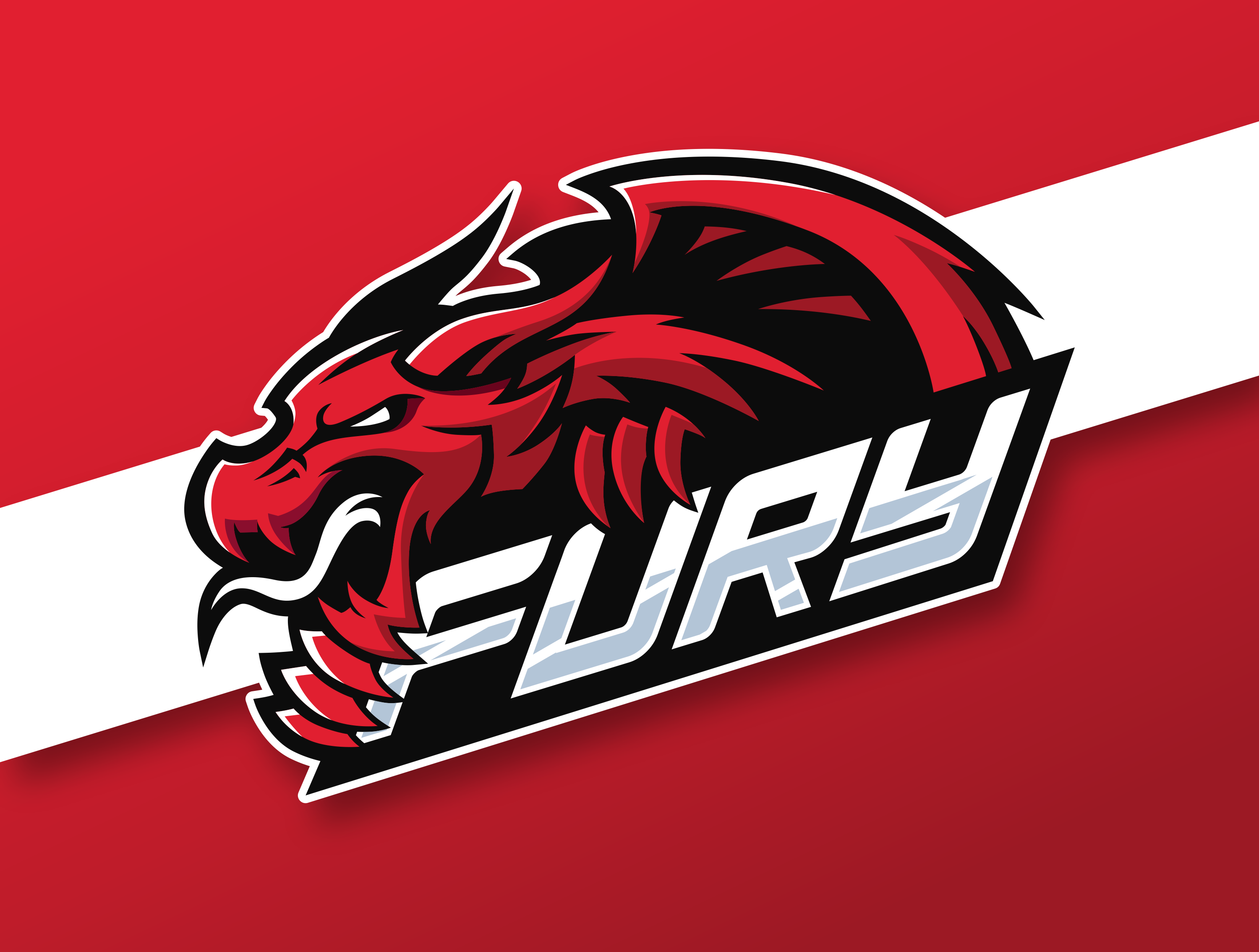 Dragon Mascot Logo | FURY baseball basketball branding design dragon dragon logo esport esport logo esportlogo football fury gamer gaming mascot red dragon sportlogo sports streamer streaming twitch