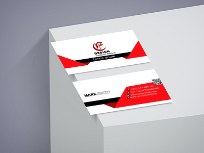 Business card design branding graphic design logo motion graphics