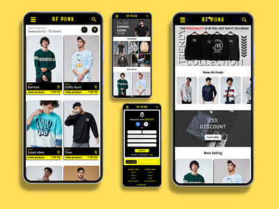 Bepunk - Ecommerce Responsive Website