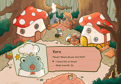 Kero Game Art 2d art character character design design game art game design game dev illustration procreate