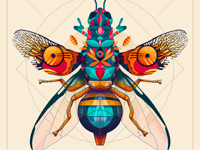 InsectUMS animation art artdirector branding color design diseño graphic design illustration insects logo marca ui vector