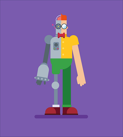 Flat Art Illustration, Charcarcter character flat design graphic design illustration