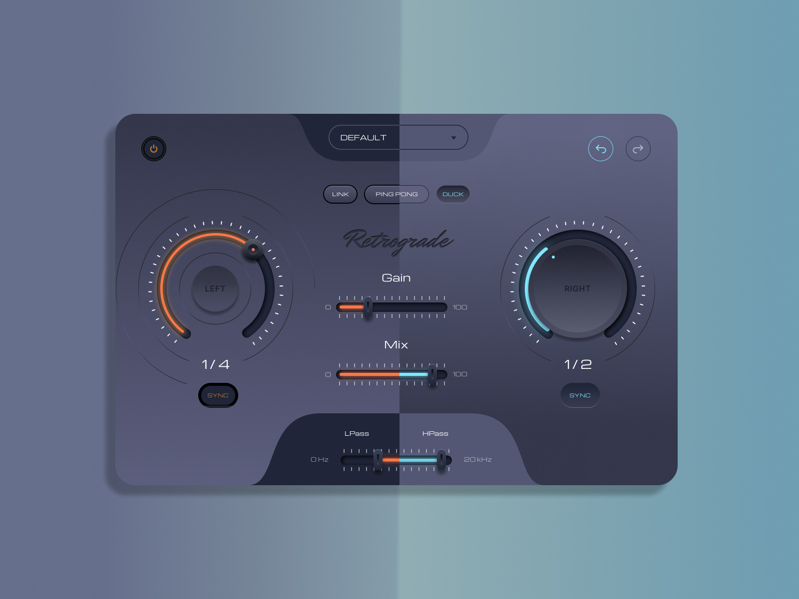 Audio plugin UI Design by Mallika Iyer on Dribbble
