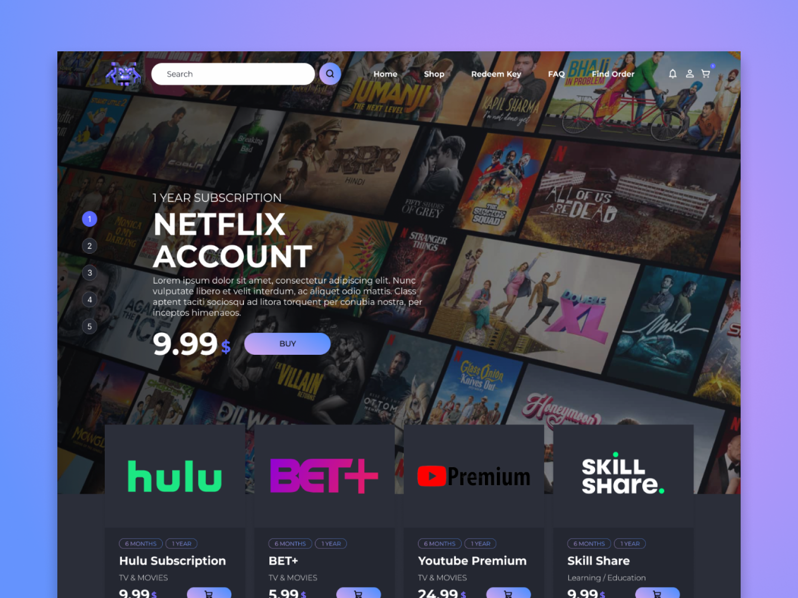 Game Key Store Redesign for Limitless by Kabir on Dribbble