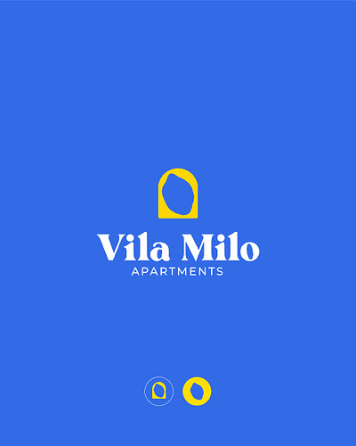Vila Milo Brand identity ( Logo ) branddesign branding graphic design logo logodesign ui web web developer webdesign
