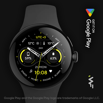 Catalyst: Watch face for Wear OS amoled watch faces amoledwatchfaces android android wear app design fossil watch face wear os wear os watch face