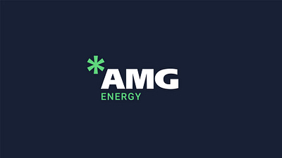 AMG Energy Brand brand identity branding graphic design identity design logo logo design motion graphics ui web web design