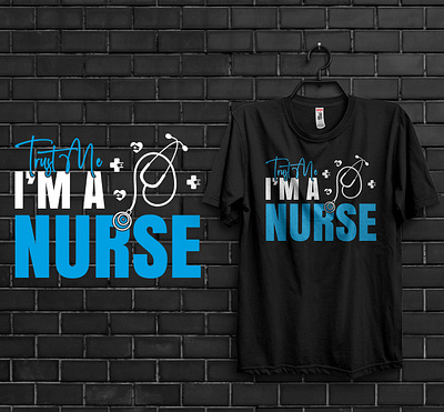 Nurse T-shirt Design branding design graphic design halloween tshirt happy camping shirt illustration logo t shirt bundle teeshirt