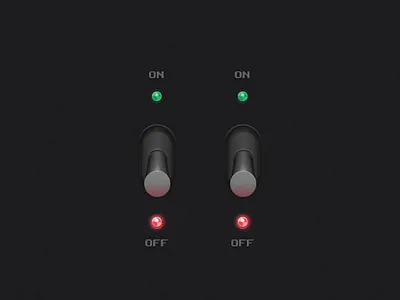 On Off Switch UI Design designs, themes, templates and downloadable ...