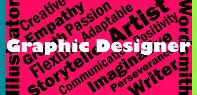 Word cloud graphic design typography