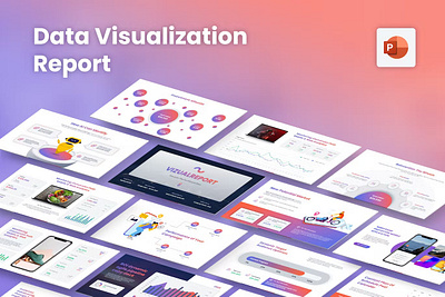 Data Visualization Report Presentation design google slides keynote powerpoint ppt presentation template