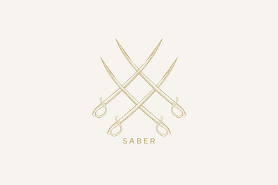 Saber brand brand identity brand strategy branding collateral design logo logo design logos