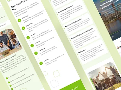 Enablen Consultancy website design charity code learning grant writing learning website ngo process ui responsive website steps ui ui uiux design web uiux website