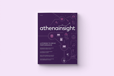 athenaInsight Magazine data visualization design editorial design graphic design illustration layout layout design magazine magazine design print print design