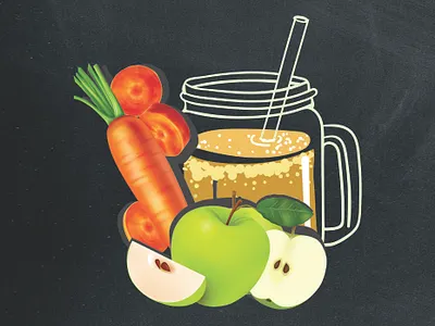 Fresh Bar branding design graphic design illustration vector