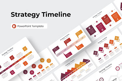 Strategy Timeline PowerPoint Template design google slides infographic infographics keynote powerpoint ppt