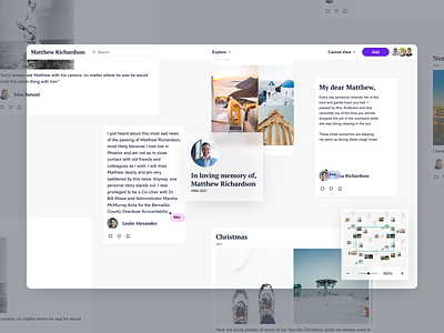 🕸️ Concept design for an alternative navigation blur inspiration inspiring landing page map map view original ui unconventional ux web zoomed out