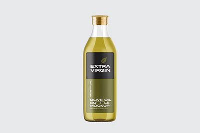 Olive Oil Bottle Mockup adobe photoshop design graphic design mockup mockups photoshop