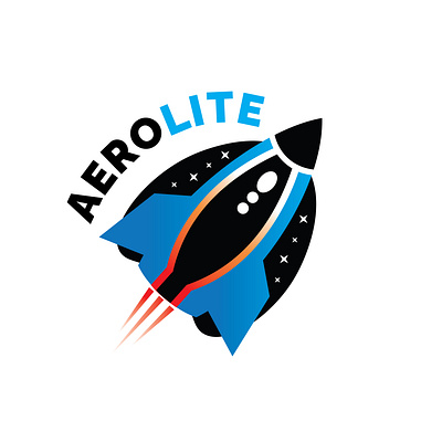 Rocketship Logo - Daily Logo Challenge Day 1 design graphic design illustration logo