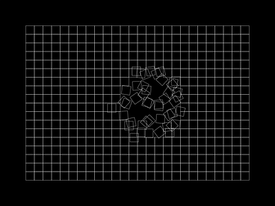 Grid Decay: A Stunning Generative Art Animation abstract animation cavalry digital art generative art grid kinetic mesmerizing motion motion graphics transformation
