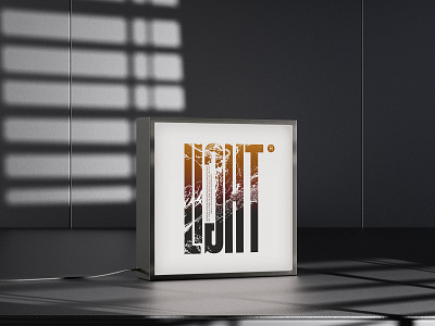 Light Boxes Mock-up branding