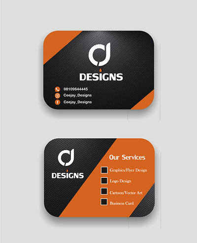 My Business Card adobe illustrator after effects animation branding corel draw design graphic design illustration logo motion graphics photoshop social media posters vector art
