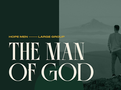 The Man Of God | Event Graphic Design graphic design