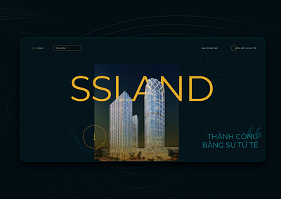SSLAND - Real Estate Website Design branding graphic design luxury real real estate ui ux website